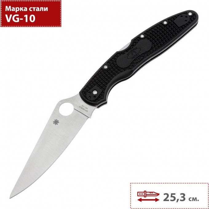 Складной нож SPYDERCO POLICE 4 LTW C07PBK4 SC07PBK4 Складной нож SPYDERCO POLICE 4 LTW C07PBK4 SC07PBK4