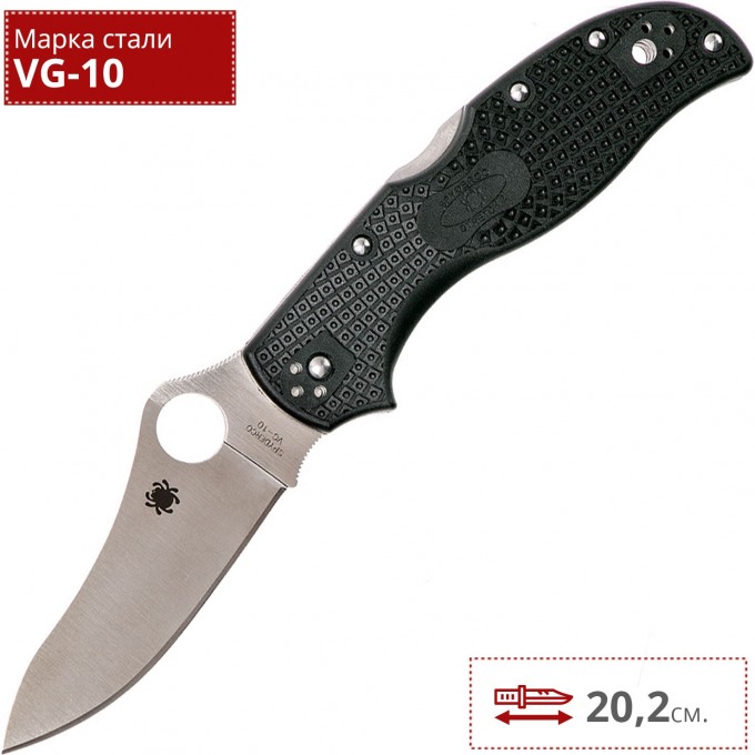Нож SPYDERCO STRETCH 2 90PBK2 SC90PBK2 Нож SPYDERCO STRETCH 2 90PBK2 SC90PBK2